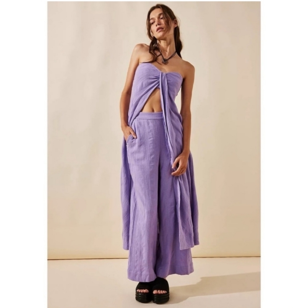 NWOT Free People Banita Set Lavender
